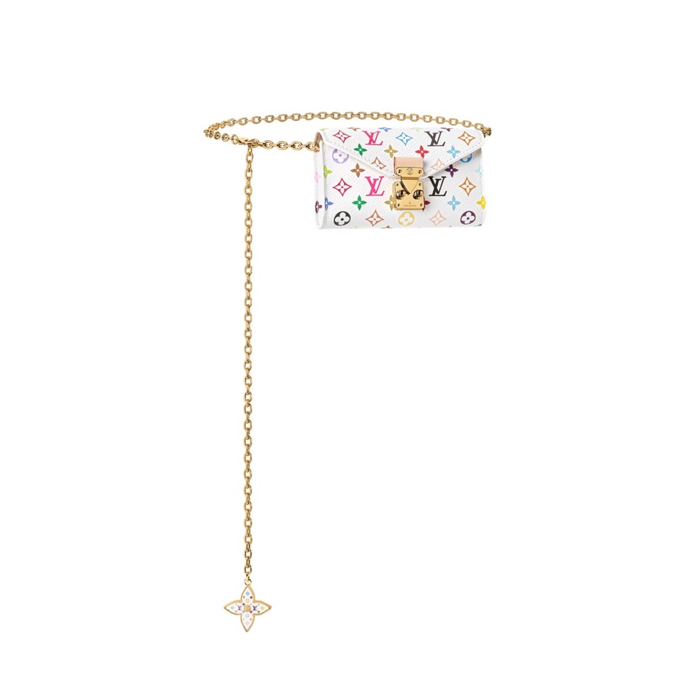 Louis Vuitton Murakami Pouch Métis Belt M4625Z